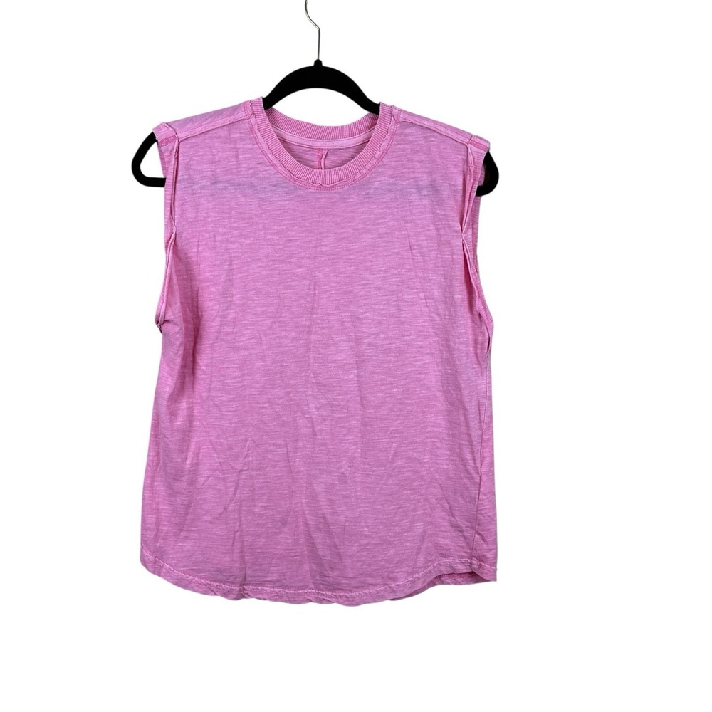 Pilcro Anthropologie Pink Sleeveless Muscle Tank Top Size‎ Small Beach Casual